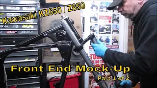 Kawasaki KZ650/Z650 B1 1977 -  Front End Mock-Up (Part 1 of 2 )- part 40