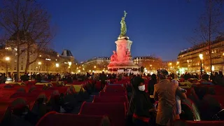 Migranten fordern Wohnraum - Protestcamp in Paris (friedlich) geräumt