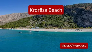 Krorëza Beach in Albania