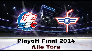 Alle Tore Playoff-Final 2014 / ZSC Lions - Kloten Flyers
