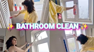 ✨️BATHROOM CLEAN WITH ME!!!! ✨️ #bathroomcleaning #cleanwithme #motivation