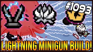 LIGHTNING MINIGUN BUILD!- The Binding Of Isaac: Afterbirth+ #1093