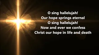 Christ Our Hope in Life and Death (Getty Music) key of D 78 bpm SATB vocal piano lyrics