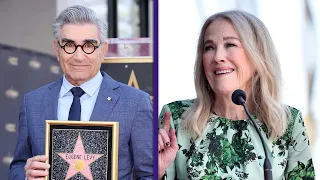 Eugene Levy's Walk of Fame Ceremony: Schitt's Creek Family Pays Tribute