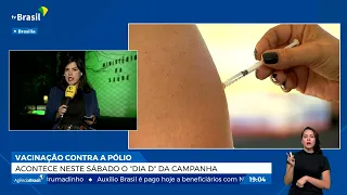 Dia D de vacinação contra pólio e multivacinação será neste sábado