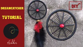 Cool Dreamcatcher diy | Dreamcatcher like spider's web |Dreamcatcher tutorial