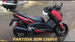 YAMAHA XMAX 250 - PARTIDA SEM CHAVE SMART KEY.