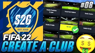 BUYING *NEW* STADIUM!!📈💰 - FIFA 22 Career Mode EP8 (Create A Club)