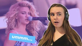 Vocal Coach Reacts to Tori Kelly Singing Halo by Beyonce on Live Stream