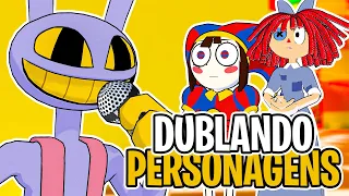 Eu DUBLEI o JAX de The Amazing Digital Circus | DUBLANDO PERSONAGENS #1