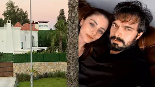 Halil İbrahim Ceyhan was seen in the garden of Sıla Türkoğlu's house!