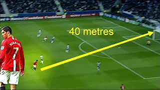 Cristiano Ronaldo Unbelievable Long Range Goals That Shocked The World Part 1