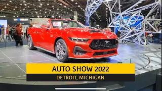 Detroit Auto show 2022 Tour | New Cars And Trucks of The 2022  Detroit Auto Show | Car Cinematic 4k