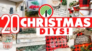20 AMAZING High-End Dollar Tree Christmas DIYs 2023 🌲 Cheap $1 DIY Decor that looks EXPENSIVE! 😍