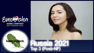 Russia ESC Selection (Yevrovidenie Natsionalnyy Otbor) 2021 Top 3 With Comments (After Show)