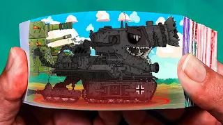 Monster Garbage Flipbook Animation | Tank Wants To Eat