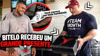 FABIO GIGA CONHECE A INCRÍVEL FAMÍLIA DO BITELO - ELE GANHOU UM PRESENTE