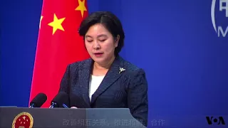 中国外交部发言人华春莹谈半岛无核化问题