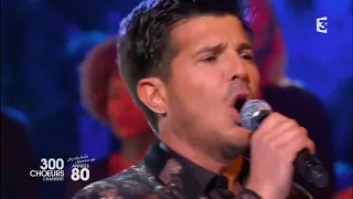 Vincent Niclo: " The Show Must Go On " émission " 300 Chœurs chantent les années 80 "(24/11/2017)