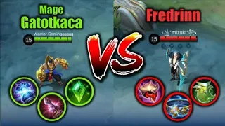 Gatotkaca vs Fredrinn 1vs1 @MobileLegends5v5MOBA @BattlegroundsMobile_IN