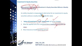 Investment in Equity securities and Equity Method