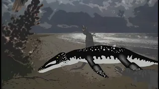 ЖЕСТОКОЕ МОРЕ (прогулки с динозаврами) анимация