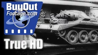 U.S.S.R. Gets British Tanks Via Convoy 1942 Historic HD Footage