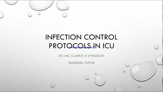 infection control in ICU | Metro Nursing College