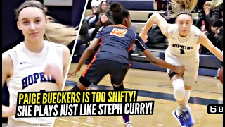 Paige Bueckers Is TOO SHIFTY!! SAUCES UP Defenders Like Steph Curry!!