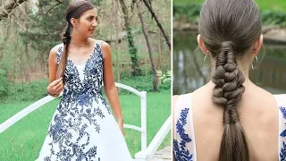 Infinity Braid Combo | Kamri’s PROM Hairstyle 2019