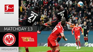 Eintracht Frankfurt - Union Berlin 2-1 | Highlights | Matchday 13 – Bundesliga 2021/22