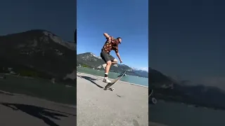 Longboard Dancing and Freestyle Tricks in Annecy France with @jeffcorsi4996