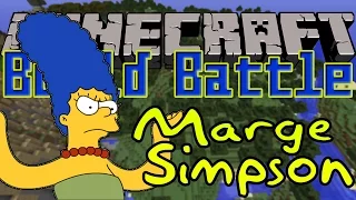 Minecraft - Build Battle - Marge Simpson
