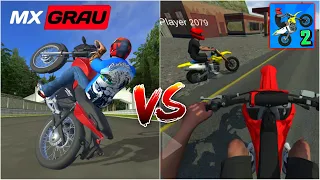 НОВЫЙ СИМУЛЯТОР МОТОЦИКЛА НА АНДРОИД ОБЗОР MX GRAU VS WHEELIE LIFE 2 ANDROID GAMEPLAY BRASIL MOTO