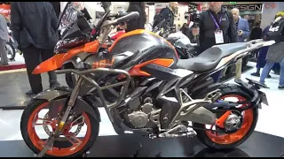 The 2020 ZONTES T310 motorcycle