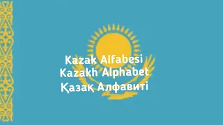 Ali Burak Erkal Kazak Alfabesi, Kazakh Alphabet, Қазақ Алфавиті. 🇹🇷🇬🇧🇰🇿🇰🇿🇰🇿🇰🇿🇰🇿