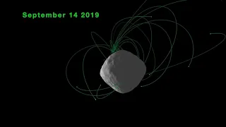 Asteroid Bennu Tossing Rocks Into Space