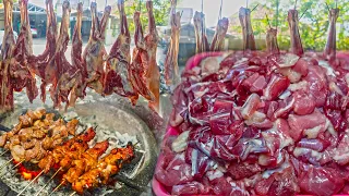 LUDES GILAK !!!! WOW SAMPE 20 KAMBING SEHARI !!!!! SATE KLATAK JOSS KAMBING GANTUNG !!! TERLENGKAP !