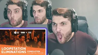 Solo Loopstation Eliminations Compilation | GBB 2021 (REACTION)