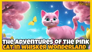 The Adventures of the Pink Cat in Whisker Wonderland / Bedtime Stories for Kids in English