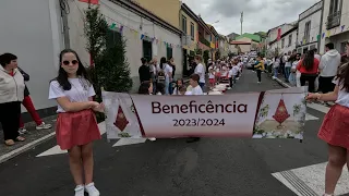 Live Cortejo do pão Da Bandeira da Beneficência Via de Rabo de Peixe