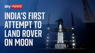 India 'successfully' launches rocket on the moon