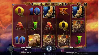 NEW GAME ! - BOOK OF DEMI GODS II - SPINOMENAL - WHATS YOUR THOUGHTS?FROM SPINOMENAL