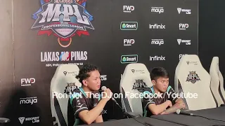 Smart Omega Post Match Media Interview | MPL Philippines S12 Elims Sept. 10 2023