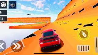 Mega ramp car stunt drive Simulator game | ramp car stunts level 17 #megaramp #cargames #carstunts