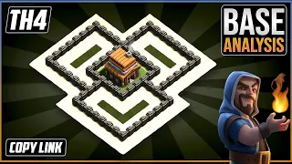 The ULTIMATE TH4 HYBRID/TROPHY[defense] Base 2021!! Town Hall 4 Hybrid Base Design - Clash of Clans