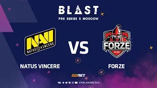 [RU] Natus Vincere vs forZe | Nuke | BLAST Pro Series: Moscow 2019