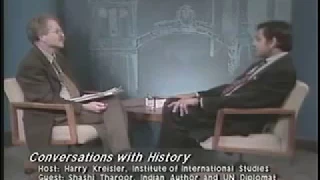 Conversations with History - Dr. Shashi Tharoor