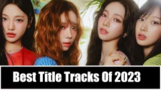 My Top 50 K-pop Title Tracks Of 2023 So Far (October)