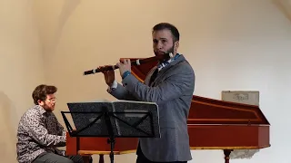 Pietro Locatelli, Sonate VII à Flauto Traversiere Solo è Basso, First Movement.